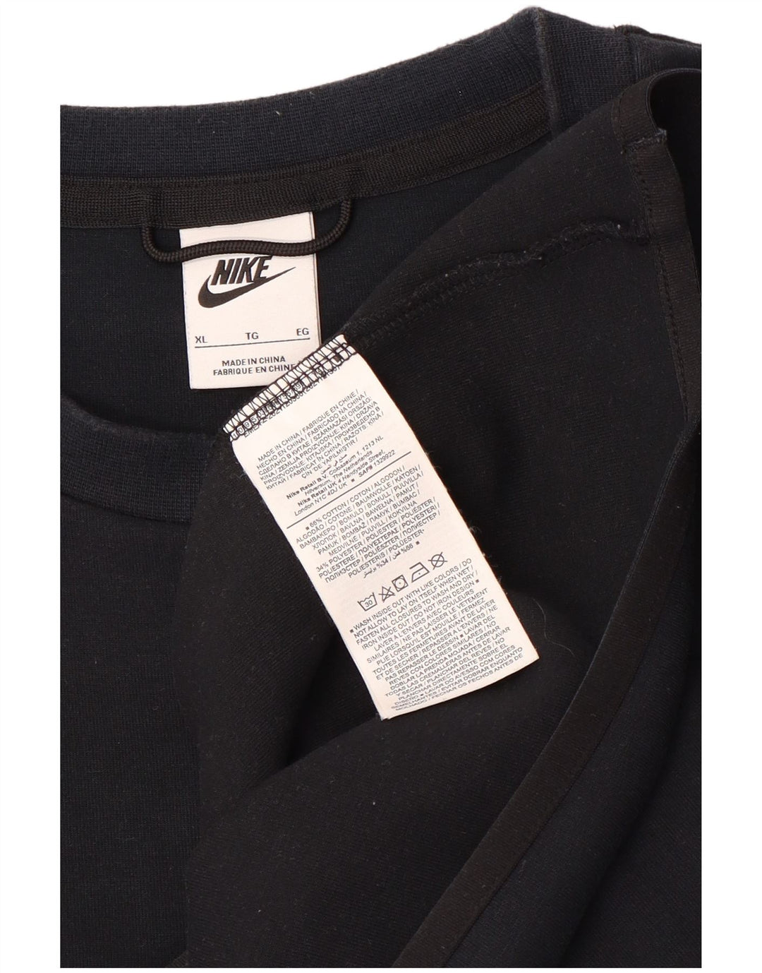 Ανδρικό φούτερ Nike Jumper XL Black Cotton Sports