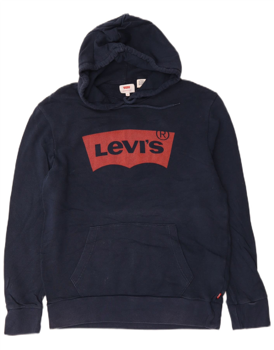Ανδρικό γραφικό κουκούλα Levi's, μεσαίο ναυτικό, βαμβακερό