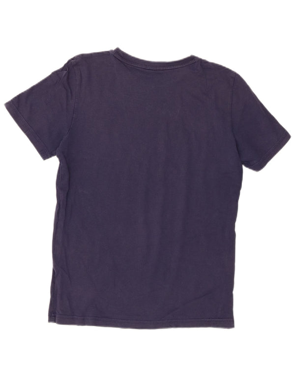 Puma Boys Graphic T-Shirt Top 13-14 Years Navy Blue