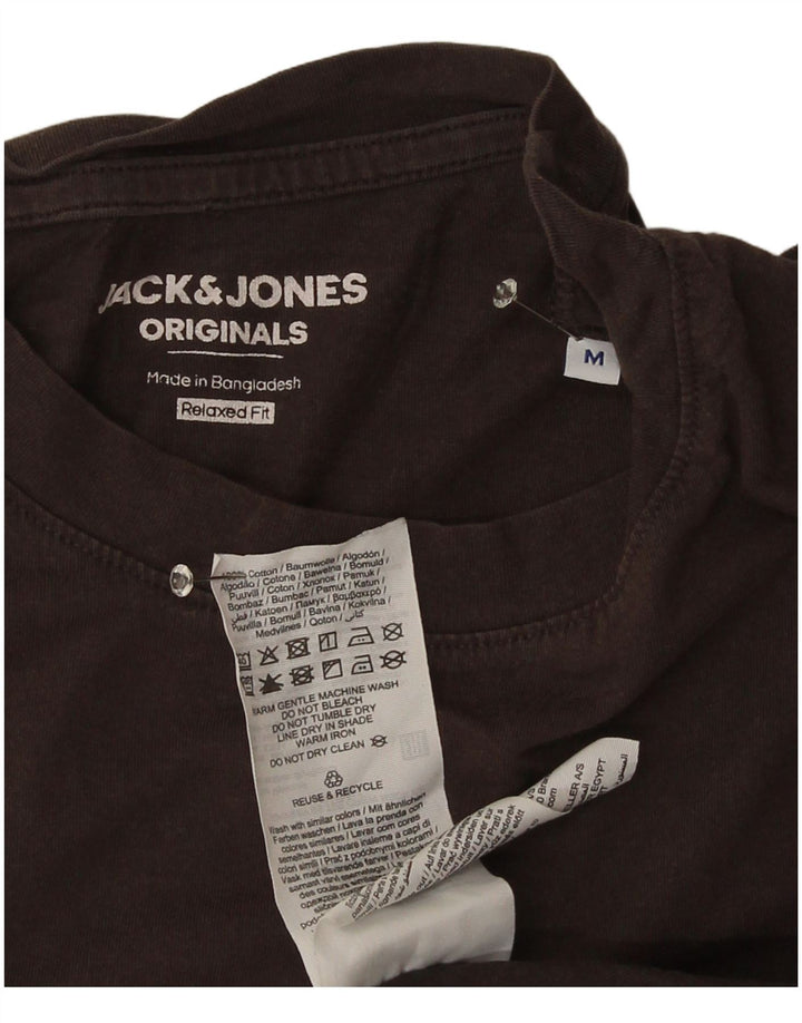 Ανδρικό μπλουζάκι Jack & Jones με Χαλαρή Εφαρμογή Τοπ μεσαίο γκρι βαμβακερό