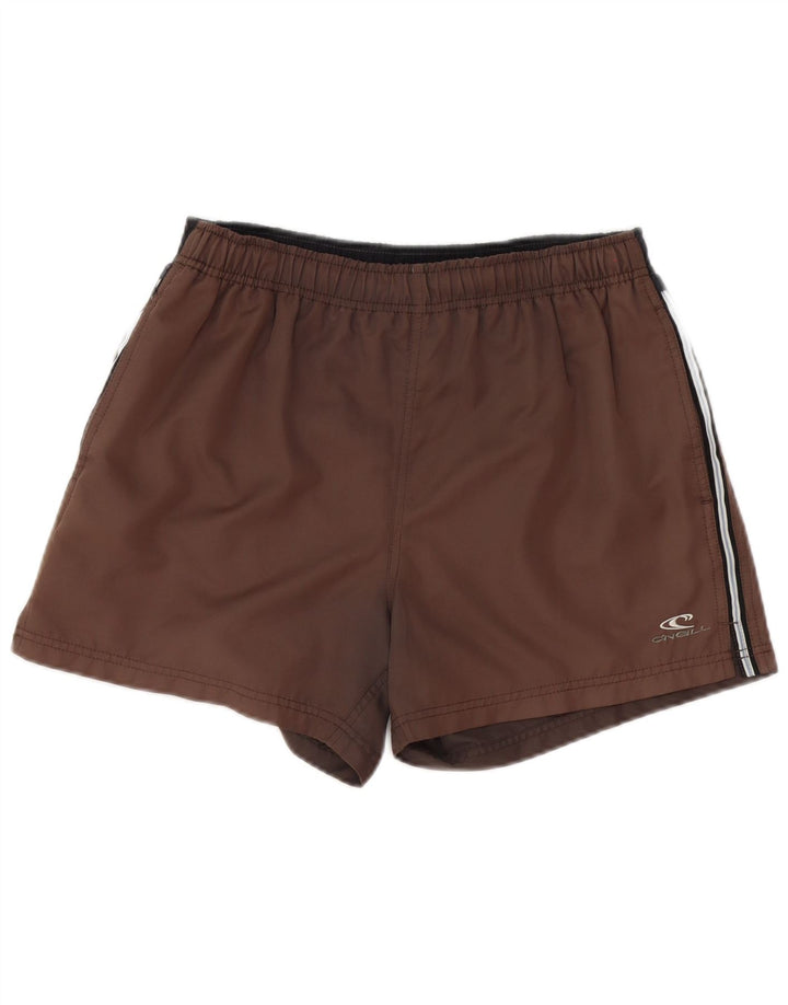 Ανδρικό σορτς κολύμβησης O'Neill Μικρό καφέ ριγέ πολυεστέρα