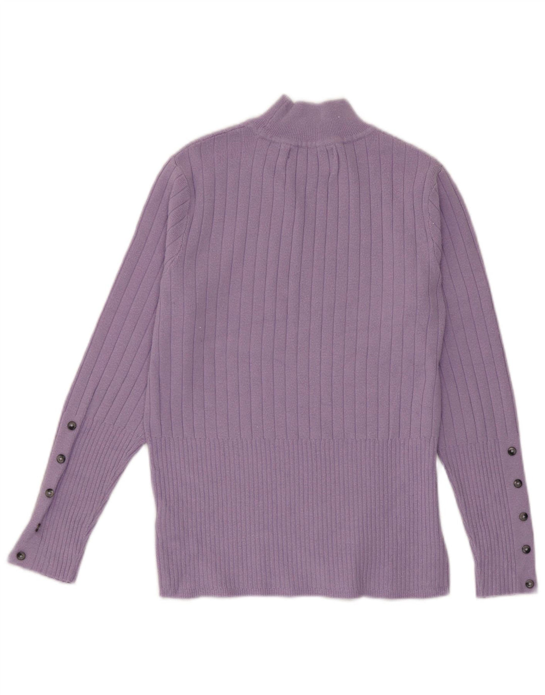 Marks & Spencer Γυναικείο πουλόβερ με λαιμό χελώνα UK 12 Medium Purple