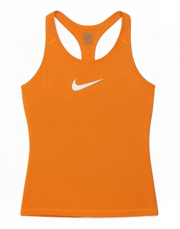 Γυναικείο γιλέκο γραφικών Nike Dri Fit Top UK 14 Large Yellow