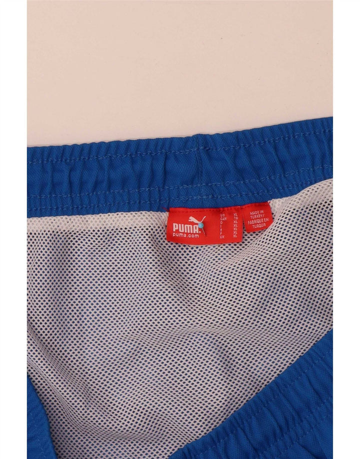Ανδρικό γραφικό αθλητικό σορτς Puma XL μπλε