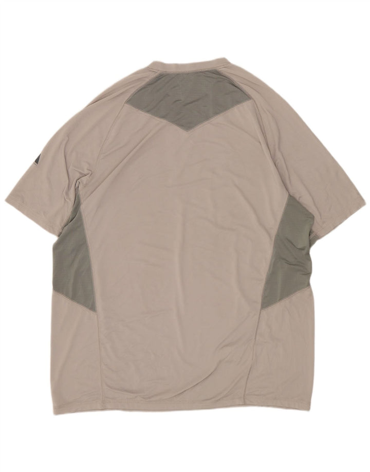 Ανδρικό T-Shirt Eddie Bauer Top Large Grey Colourblock Polyester