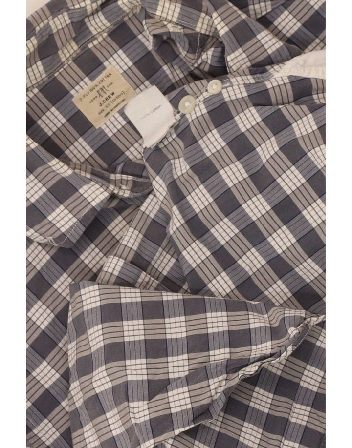 Ανδρικό πουκάμισο J. Crew Size 13 1/2 XS Grey Check Cotton