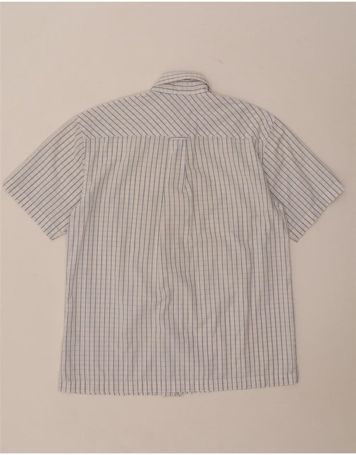 Ανδρικό κοντομάνικο πουκάμισο Ben Sherman, μεσαίο μπλε βαμβακερό
