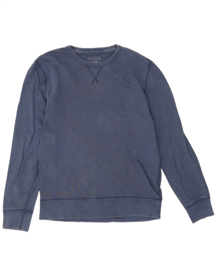 Ανδρικό φούτερ Gap Jumper Μεσαίο Navy Blue βαμβακερό