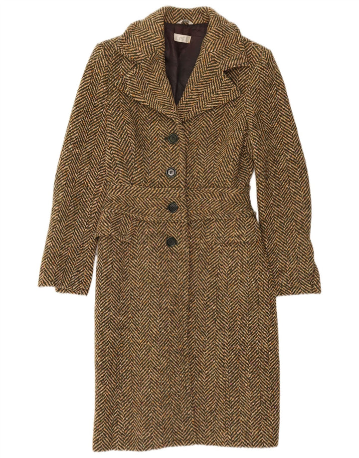 Vintage Γυναικείο Πανωφόρι IT 42 Medium Khaki Ψαροκόκκαλο