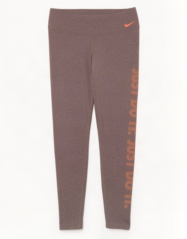 Γυναικείο κολάν Nike Dri Fit Graphic UK 18 XL Grey