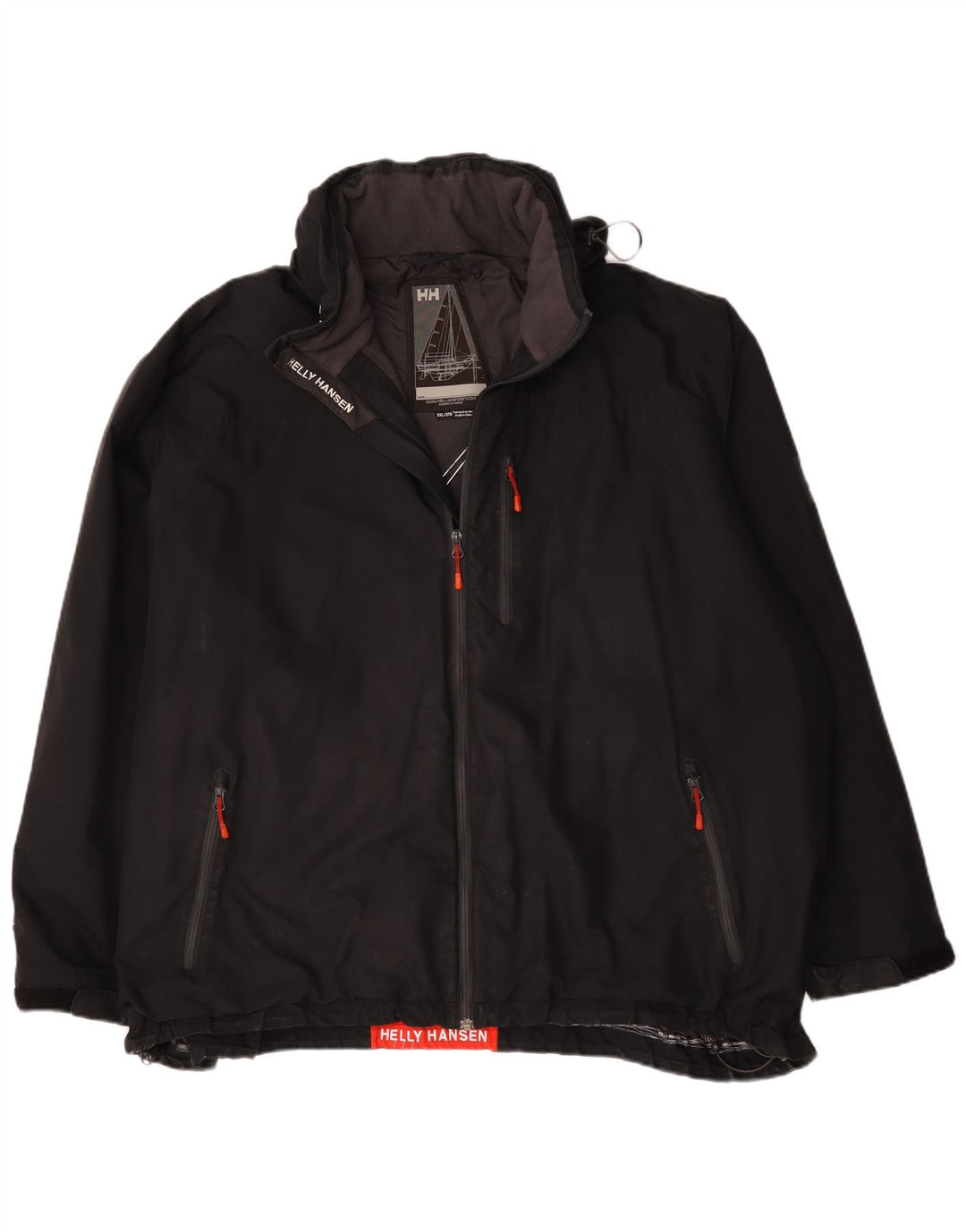 Helly Hansen Ανδρικό γραφικό μπουφάν αντιανεμικό UK 46 3XL μαύρο πολυεστέρα