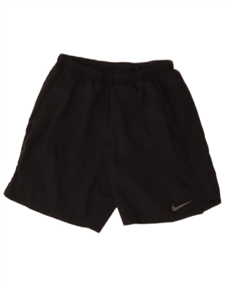 Γυναικείο αθλητικό σορτς NIKE Dri Fit UK 8 Μικρό μαύρο πολυεστέρα