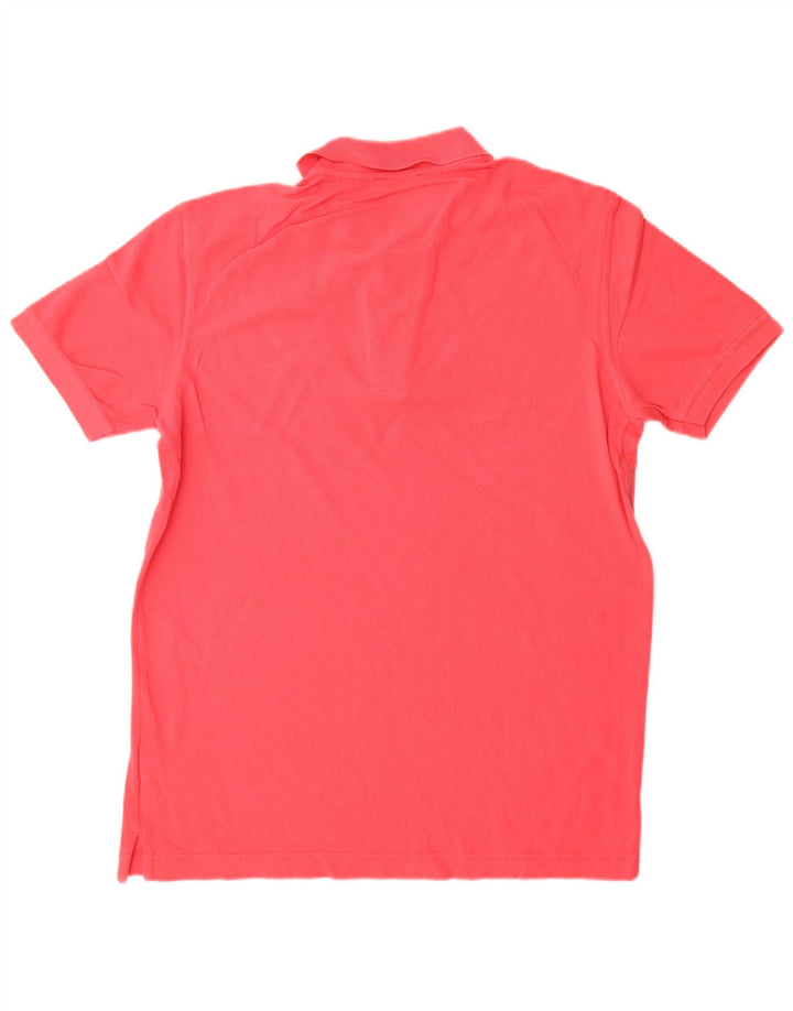 Ανδρικό μπλουζάκι πόλο Benetton, μεσαίο κόκκινο βαμβακερό