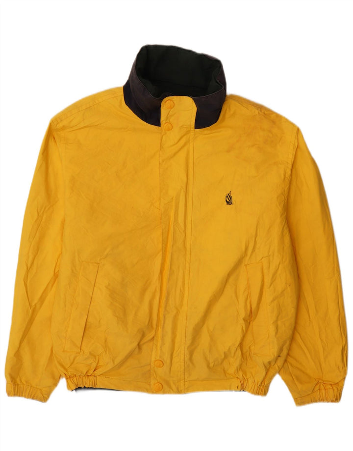 Ανδρικό αναστρέψιμο μπουφάν Nautica UK 40 Μεγάλο πολύχρωμο βαμβακερό μπλοκ