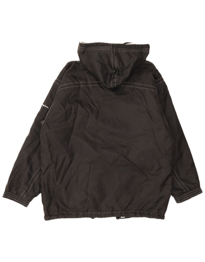 Ανδρικό τζάκετ με κουκούλα CHAMPION UK 38 Medium Black Polyamide
