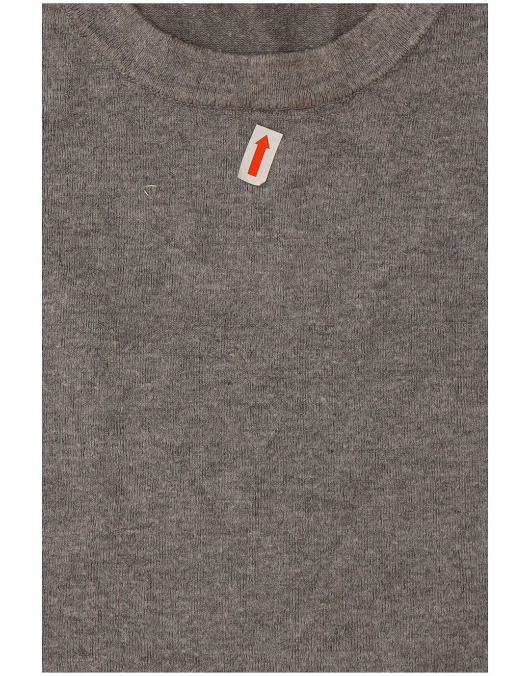 Zara Γυναικείο πουλόβερ με λαιμόκοψη UK 14 Large Grey