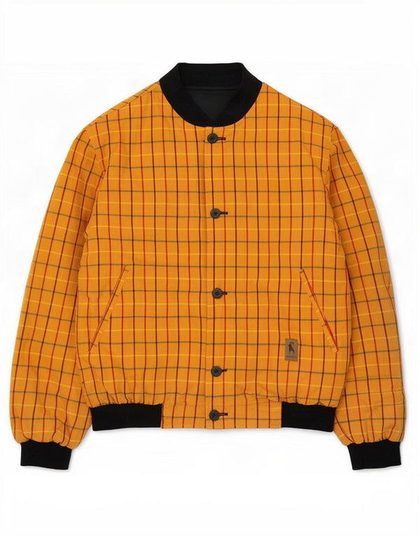 Steinbock Ανδρικό αναστρέψιμο μπουφάν EU 54 2XL Yellow Check Cotton