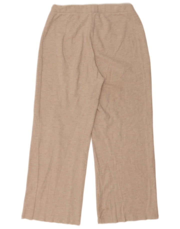 Zara Γυναικεία φόρμα παντελόνι UK 14 Large Beige Polyester