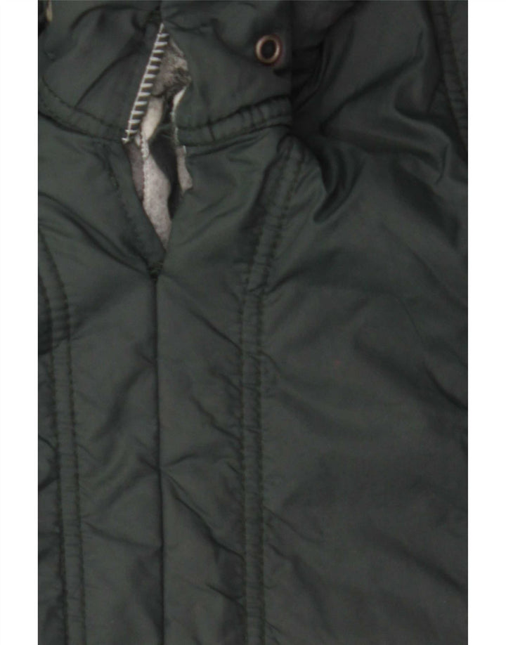 Zara Ανδρικό μπουφάν UK 40 Large Green Nylon