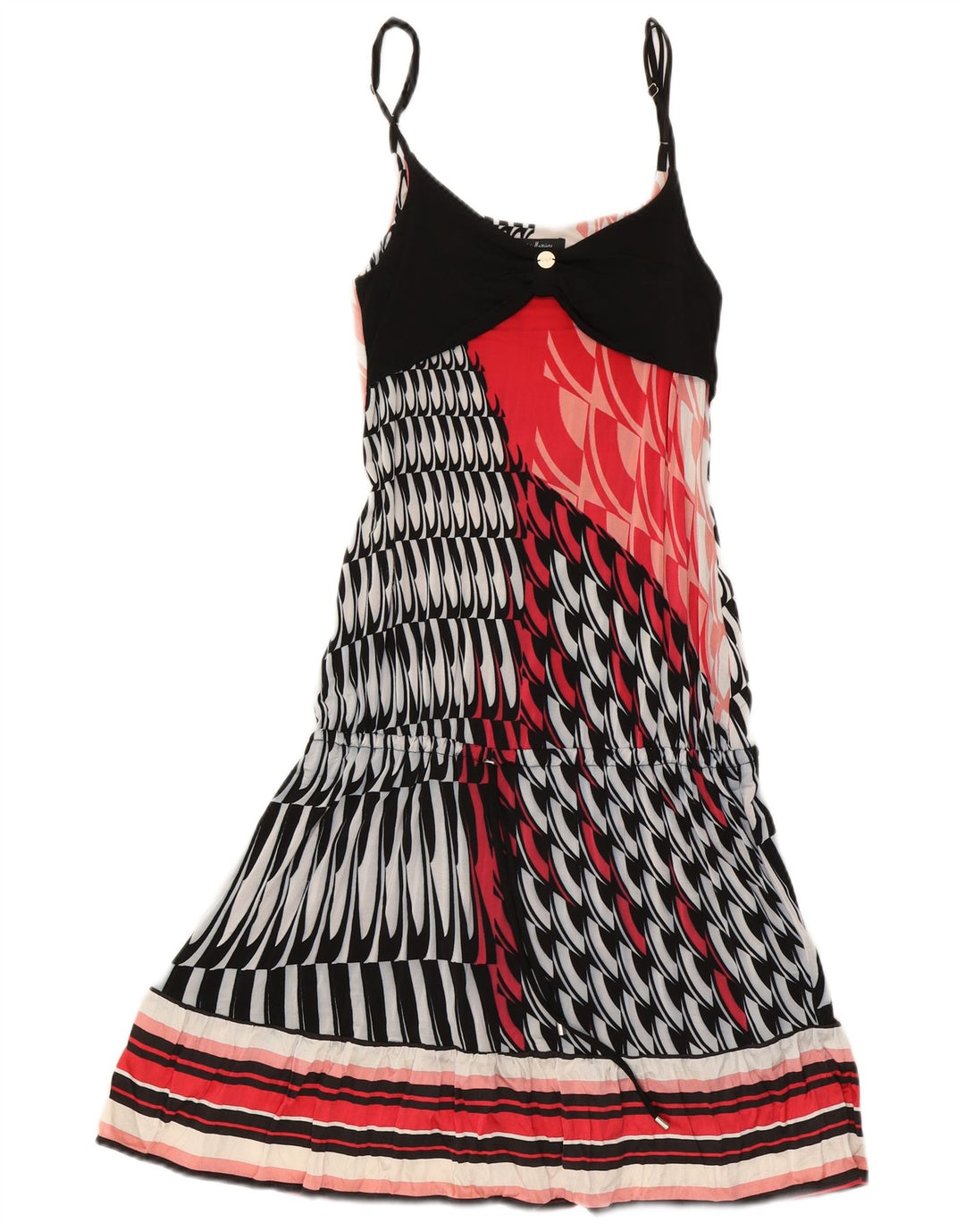 Guess By Marciano Γυναικείο Abstract Pattern Sundress IT 42 Medium πολύχρωμο