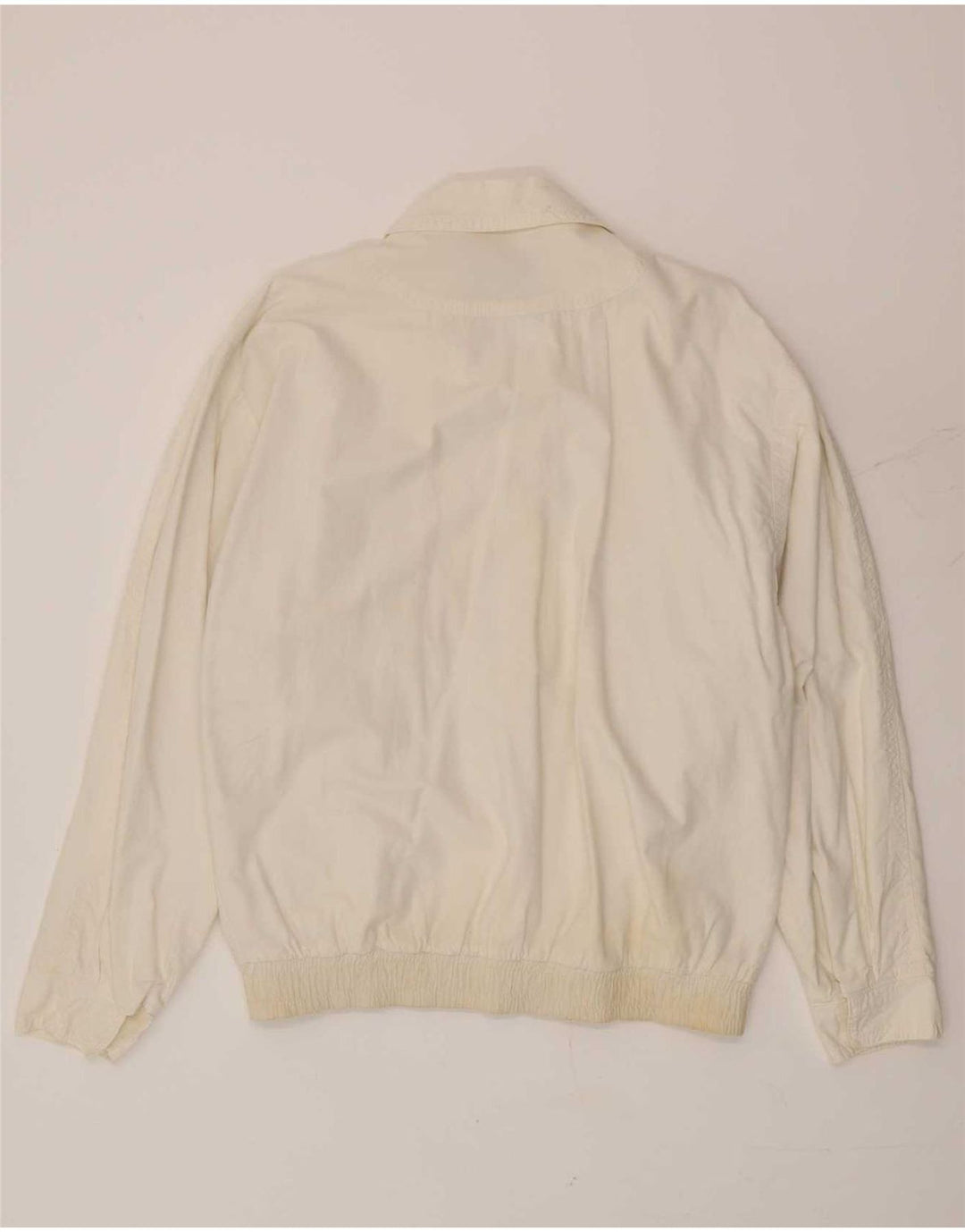 Vintage Ανδρικό Bomber Jacket UK 36 Small White