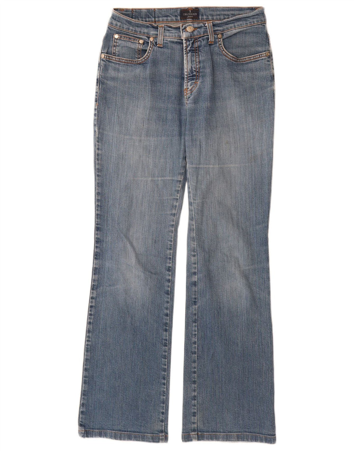 Trussardi Jeans Γυναικεία Bootcut Jeans W27 L30 Μπλε βαμβακερό