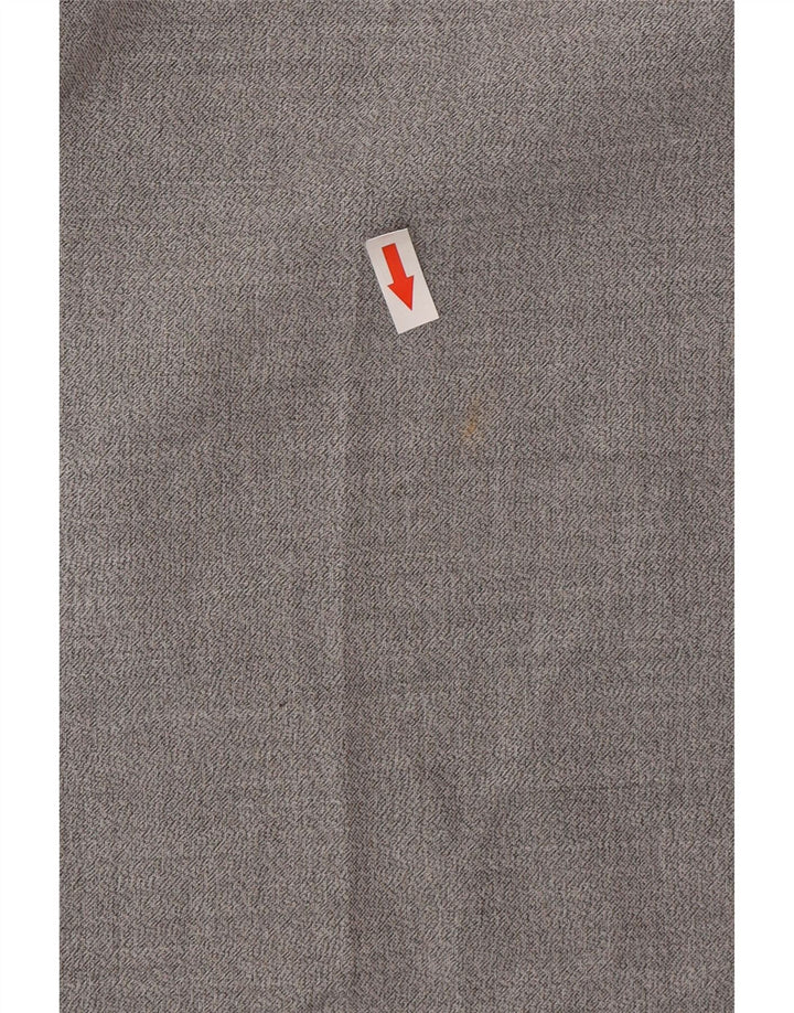 Ανδρικό παντελόνι Zara Slim Suit EU 46 XL W36 L33 Grey Polyester