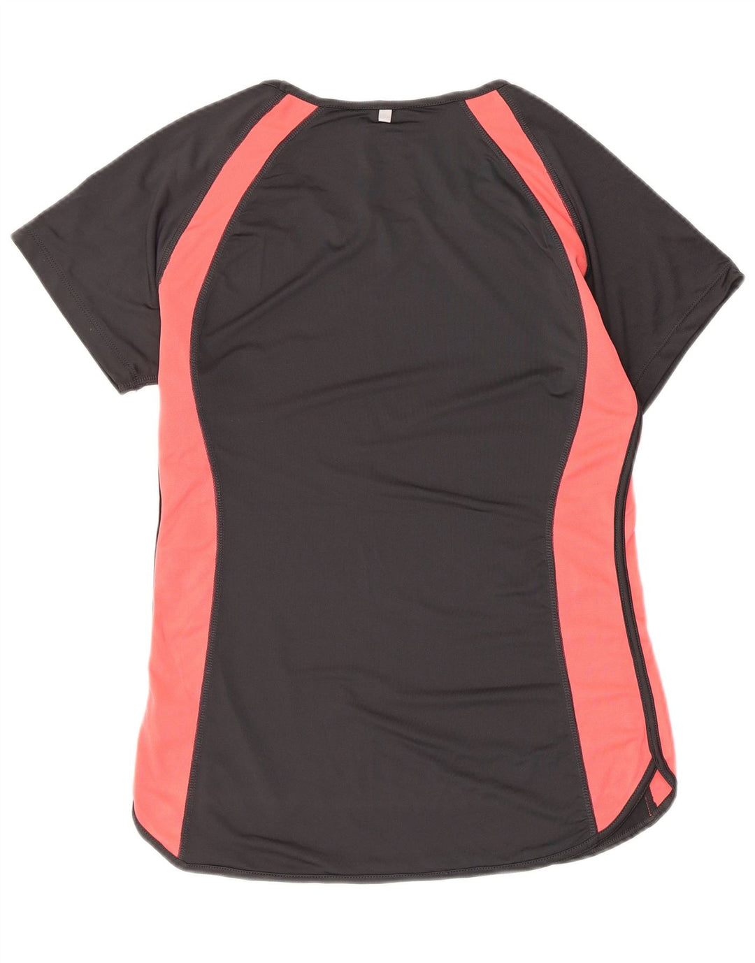 Γυναικείο T-Shirt FILA Top UK 14 Large Black Colourblock Πολυεστέρας