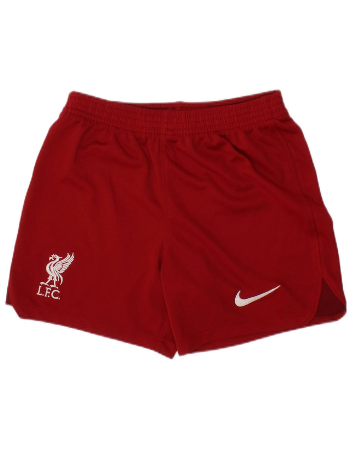 Αθλητικό σορτς NIKE Boys Liverpool 10-11 ετών Μεσαίο κόκκινο πολυεστέρα