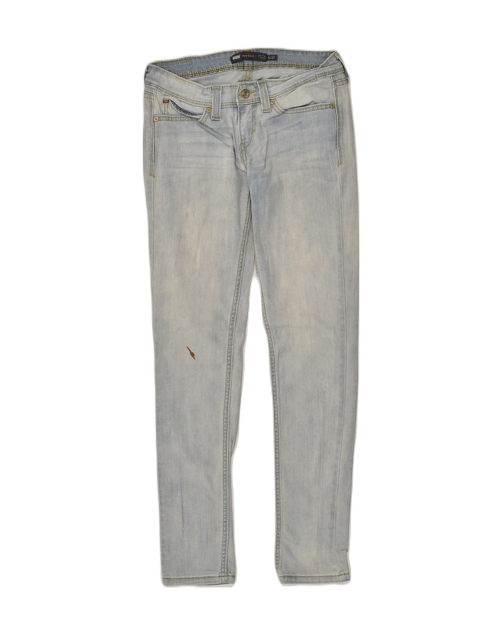 LEVI'S Womens Skinny Jeans W27 L30 Blue Cotton | Vintage Levi's | Thrift | Second-Hand Levi's | Used Clothing | Messina Hembry 