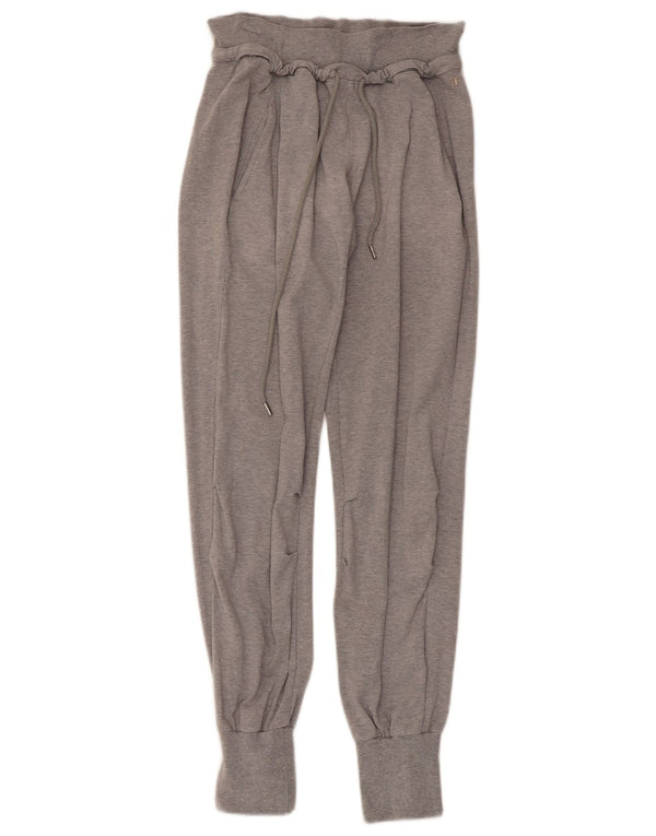 Παντελόνι αθλητικής φόρμας Champion Womens Heritage Fit Joggers UK 4 XS Γκρι βαμβακερό