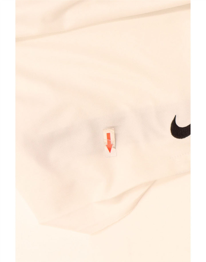 Ανδρικό αθλητικό σορτς Nike Dri Fit μεγάλο σε λευκό πολυεστέρα