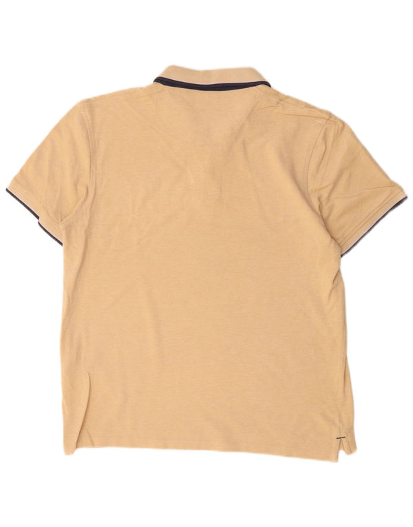 Jack & Jones Ανδρικό Πόλο Μπλουζάκι XL Μπεζ βαμβακερό