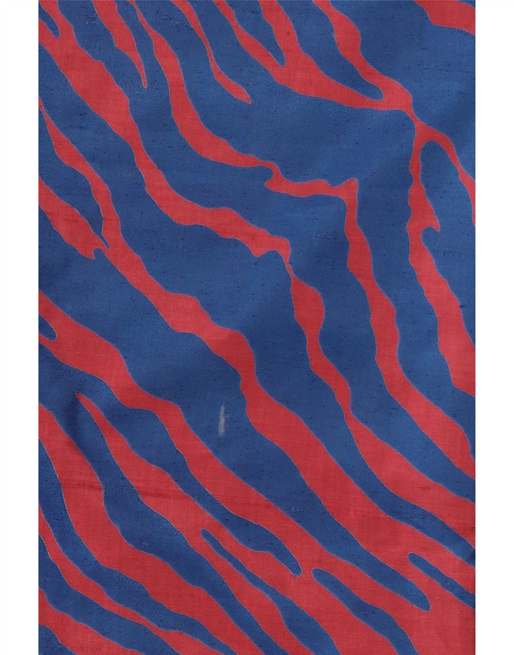 VINTAGE Γυναικείο ίσιο παντελόνι Chino W30 L29 Μπλε ριγέ