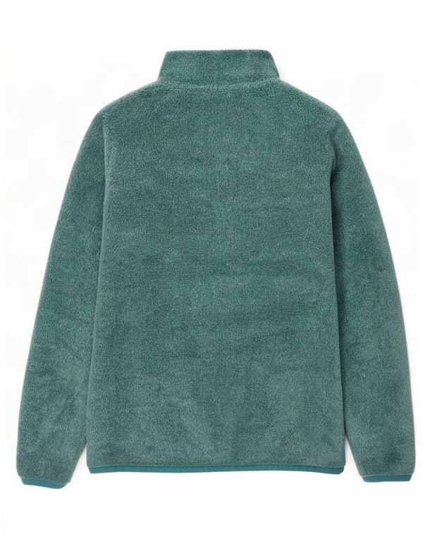 Weird Fish Γυναικείο Fleece Jacket UK 10 Small Green Polyester