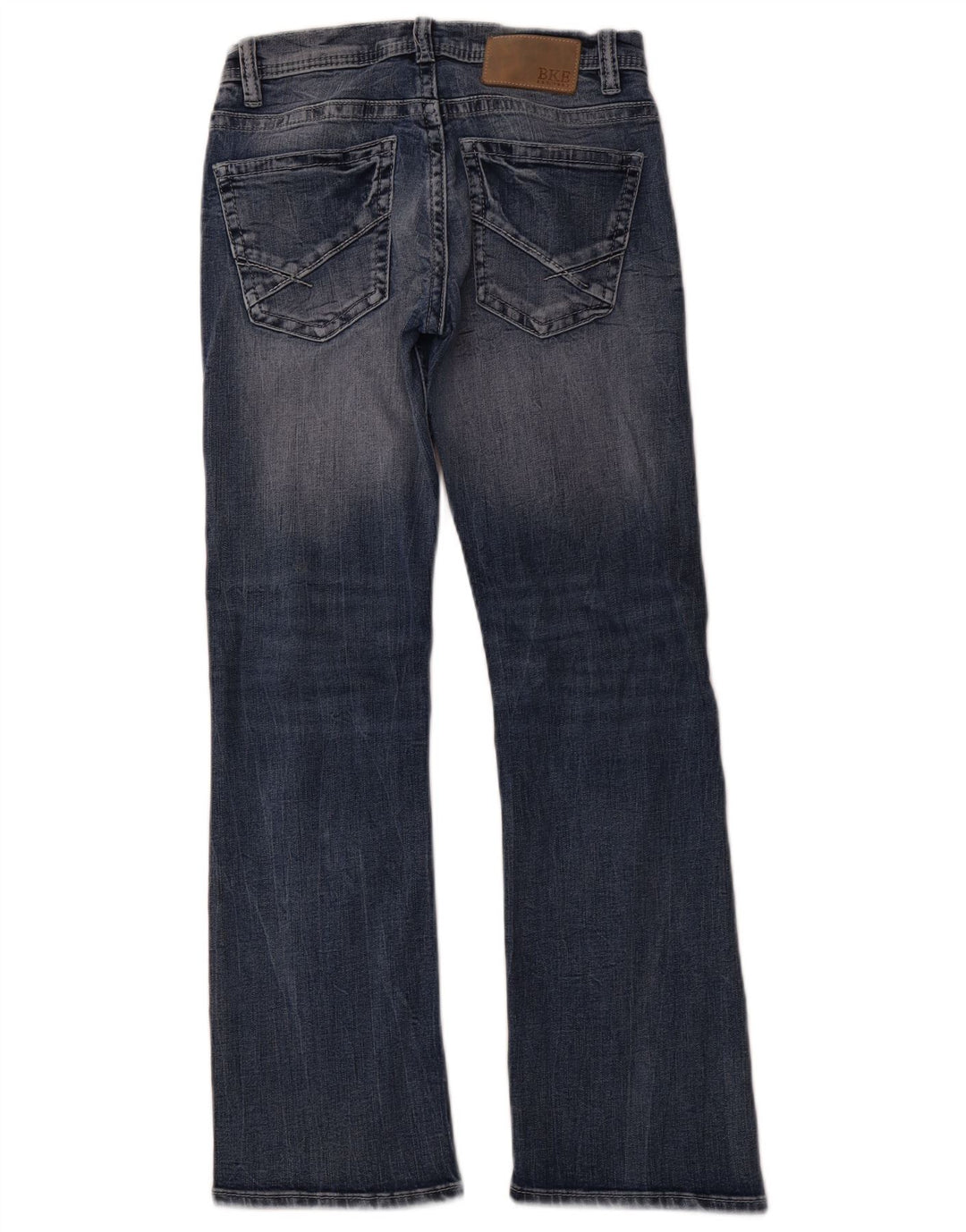 BKE Γυναικείο τζιν Aiden Bootcut W28 L30 Navy Blue Cotton