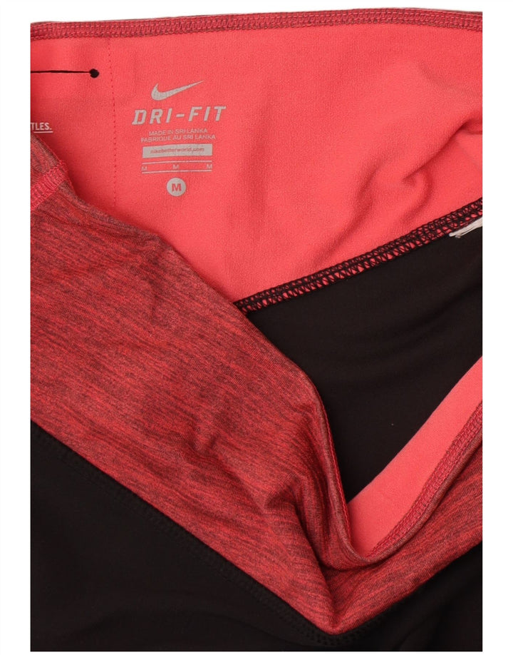 Γυναικεία κολάν Nike Dri Fit Capri UK 14 Medium Black Colourblock