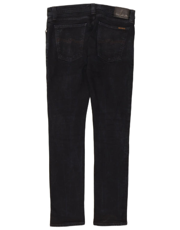 NUDIE JEANS Γυναικείο Skinny Jeans W32 L32 Navy Blue Cotton