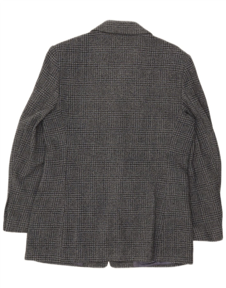 Marks & Spencer Γυναικείο Μπουφάν Blazer Standard Fit UK 14 Medium Grey