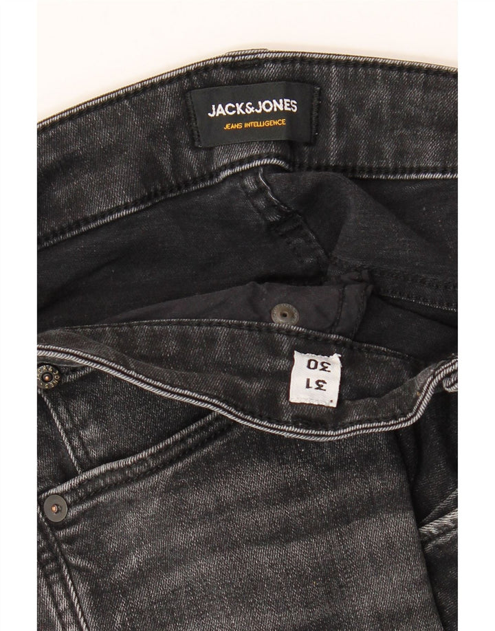 Jack & Jones Ανδρικό Τζιν GLENN Slim W31 L30 Γκρι