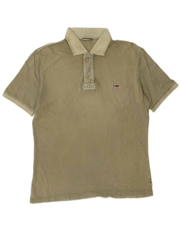 Ανδρικό πουκάμισο NAPAPIJRI Geographic Polo Medium Khaki
