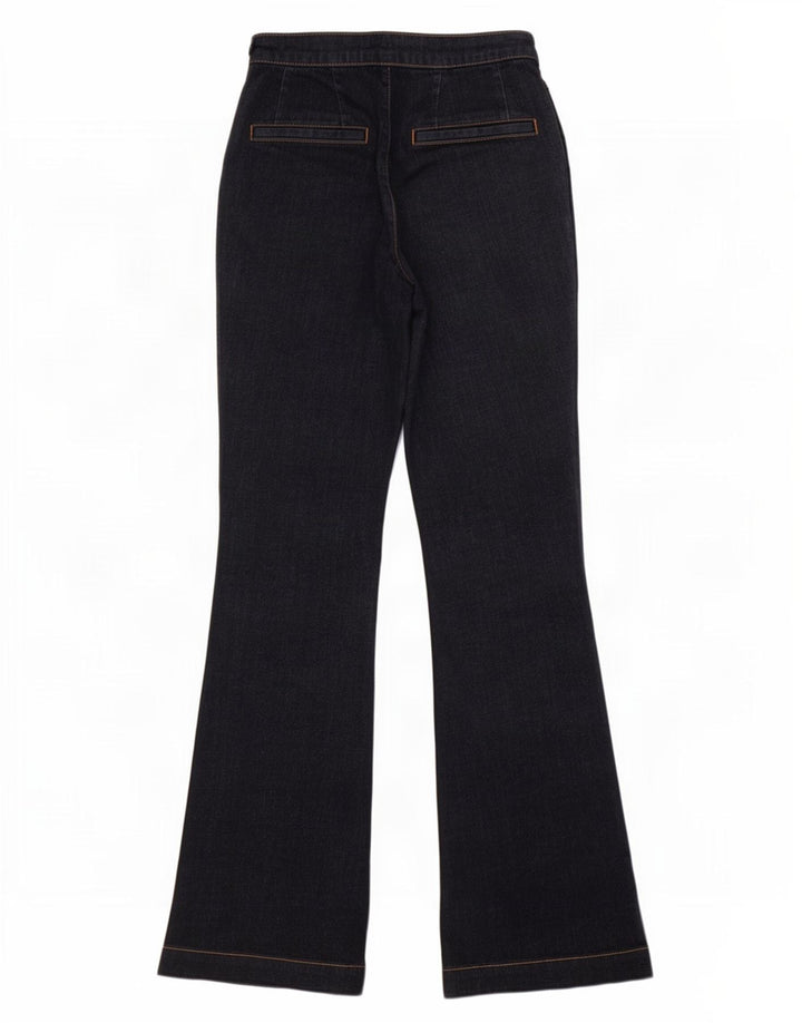 Massimo Dutti Γυναικείο τζιν με φλάντζα W26 L30 Navy Blue