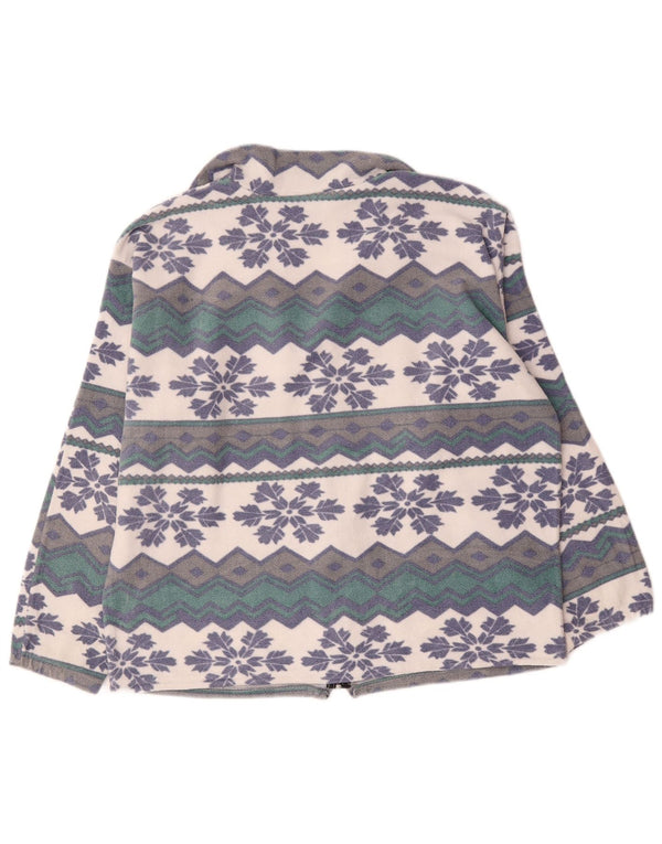 Vintage Ανδρικό Fleece Jacket UK 42 XL Πολύχρωμο Fair Isle