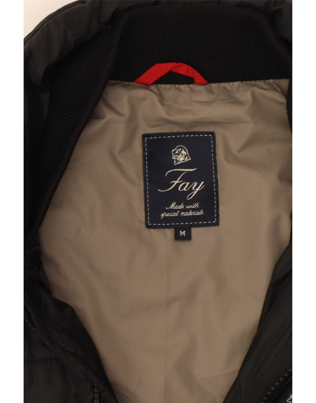 Fay Ανδρικό μπουφάν με επένδυση UK 38 Medium Black