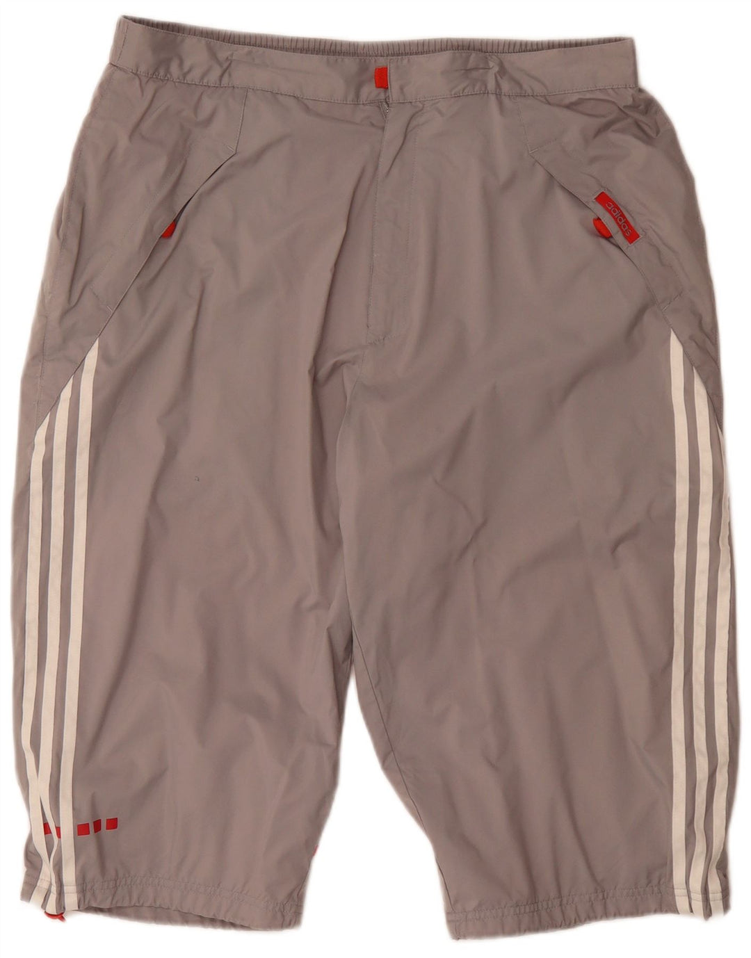 Ανδρικό βερμούδα Adidas μεγάλο W36 γκρι πολυεστέρα