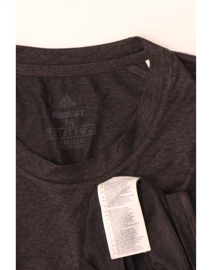 Adidas Ανδρικό T-Shirt Aeroready Top Medium Grey Polyester