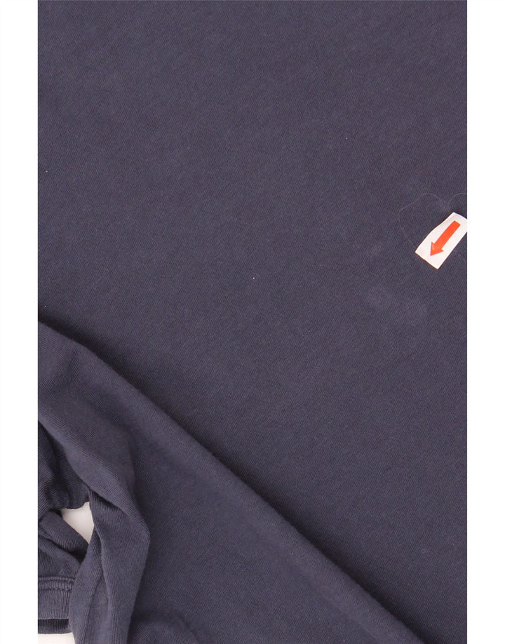 SUN68 Ανδρικό T-Shirt Τοπ μεσαίο μπλε ναυτικό βαμβακερό