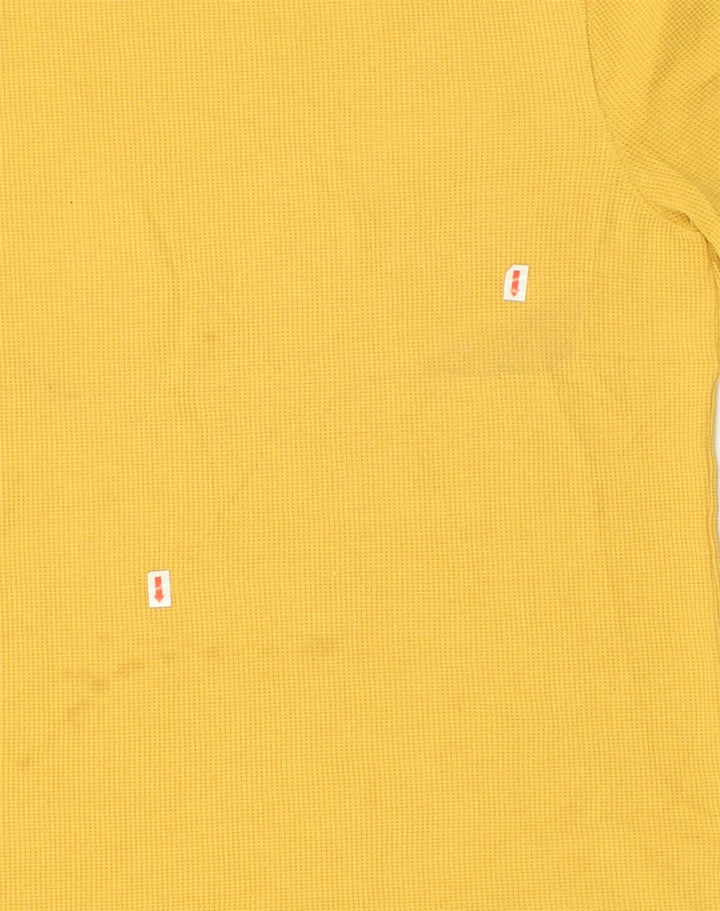 BANANA REPUBLIC Mens T-Shirt Top Large Yellow Cotton | Vintage Banana Republic | Thrift | Second-Hand Banana Republic | Used Clothing | Messina Hembry 