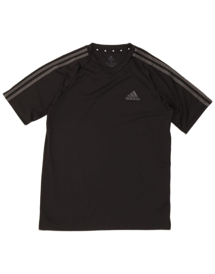 Ανδρικό T-Shirt Aeroready ADIDAS Top Small Black Polyester