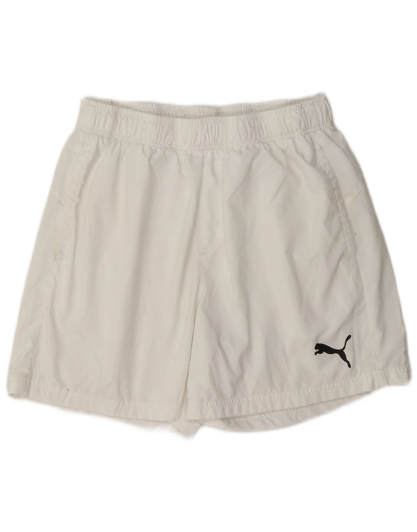 Ανδρικό αθλητικό σορτς Puma μεγάλο λευκό